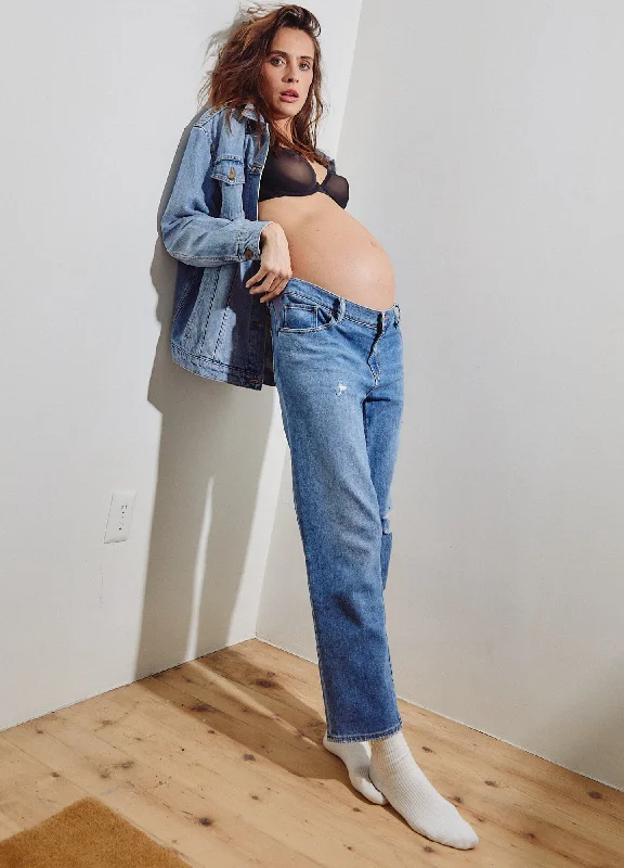 Women's Transitional Apparel Exclusive Discounts The Boyfriend Maternity Jean