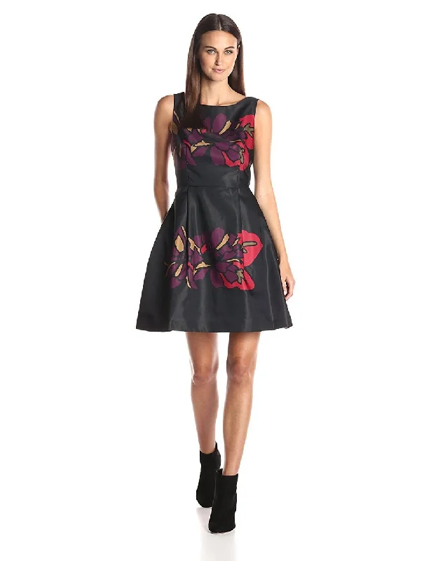 Women's Clothes For Work Events Exclusive Sale Taylor - Sleeveless Floral Print Short Dress 8476MSC