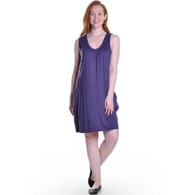 Women's Transitional Clothes Fashion Forward La Cera Women's Sleeveless Knit Dress