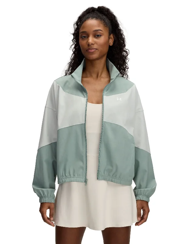 Women's Clothing For Holiday Travel Trendy Fashion Sale Rival Woven Jacket - Silica Green/Hydro Green Women's Clothing For Holiday Travel Trendy Fashion Sale Rival Woven Jacket - Silica Green/Hydro Green