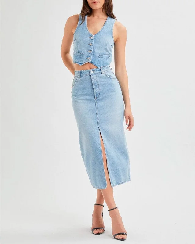 Elegant Women's Evening Garments Coastal Beach - Inspired Style Chicago Skirt Old Stone Elegant Women's Evening Garments Coastal Beach - Inspired Style Chicago Skirt Old Stone