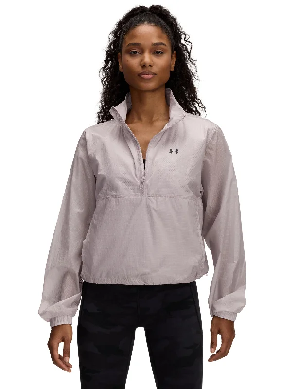 Affordable Fashion Clothing For Women Flash Sale Fever Rival Woven 1/2 Zip Anorak - Grey Dawn/Black Affordable Fashion Clothing For Women Flash Sale Fever Rival Woven 1/2 Zip Anorak - Grey Dawn/Black