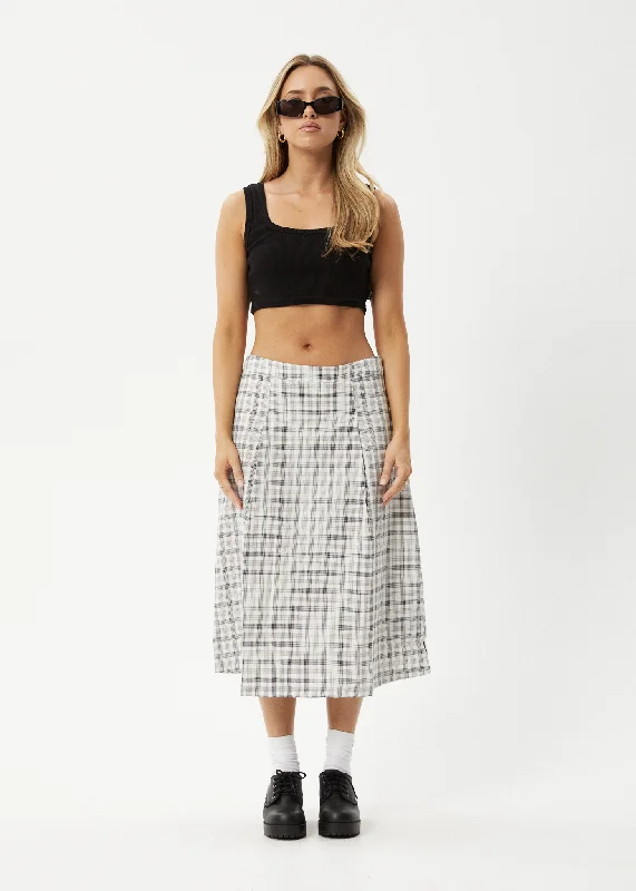 Women's Evening Wear Outfit Browse Our Top Products AFENDS Womens Leo - Check Midi Skirt - Black / White Women's Evening Wear Outfit Browse Our Top Products AFENDS Womens Leo - Check Midi Skirt - Black / White