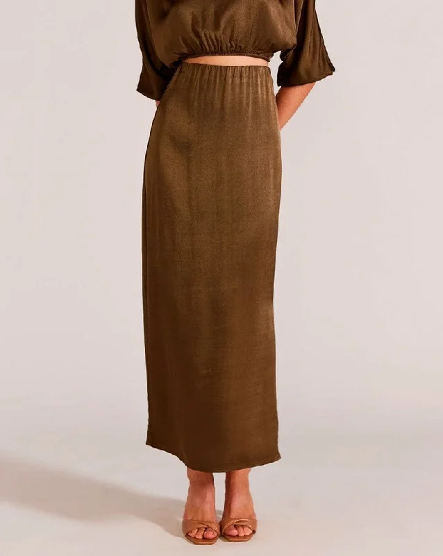 Women's Functional Outdoor Garments Nordic Minimalist Home Look Koa Midi Skirt