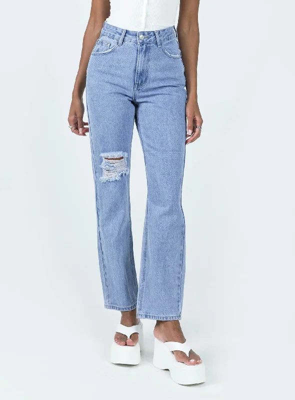 Women's Athletic Garments Hot Styles Ora Mom Jean Denim
