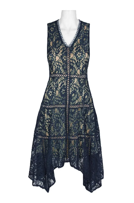 Women's Trendy Clothing Flash Sale Fever Taylor - Sleeveless Floral Lace Dress 1219MSC