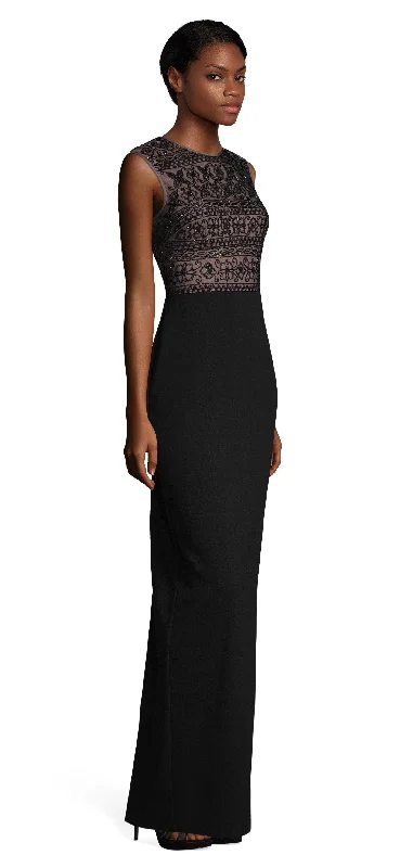 Women's Holiday Clothing Fashion Forward Adrianna Papell - Sleeveless Embellished Bodice Dress AP1E203663SC