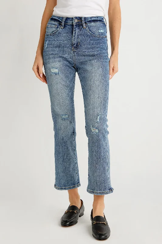 Women's Tailored Outfit Limited Stock Risen OG Straight Leg Jeans