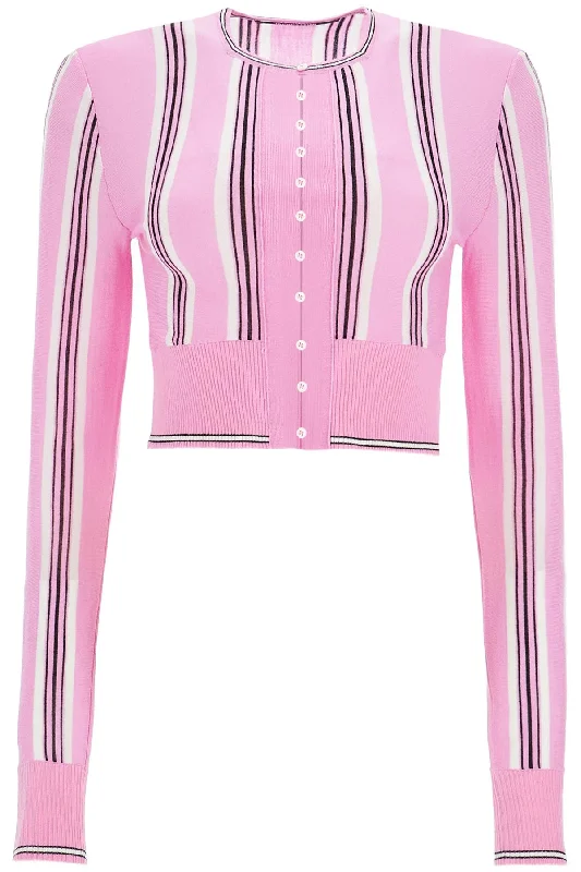 Women's Office Attire Holiday Sale Jacquemus Women's 'Cropped Beach Cardigan'