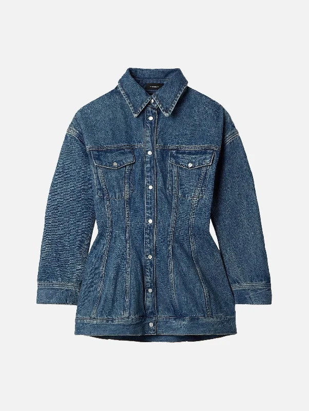 Women's Wardrobe Apparel Mid Season Sale Denim Contour Jacket in Indigo