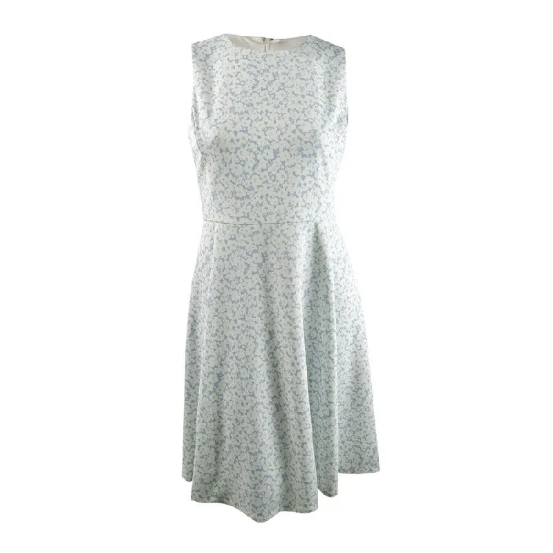 Women's Comfortable Lounge Garments Comfort Meets Fashion Lauren Ralph Lauren Women's Floral Print Sleeveless Dress (14, Blue/Cream) Women's Comfortable Lounge Garments Comfort Meets Fashion Lauren Ralph Lauren Women's Floral Print Sleeveless Dress (14, Blue/Cream)