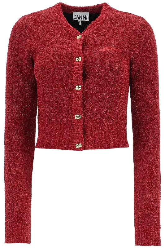 Women's Functional Apparel For Outdoor Activities Holiday Attire Sale Ganni Women's Sparkling Cardigan Women's Functional Apparel For Outdoor Activities Holiday Attire Sale Ganni Women's Sparkling Cardigan