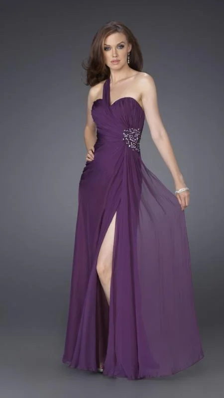 Women's Stylish Casual Garments Versatile Wardrobe Essentials La Femme - Sleeveless Open Back Shoulder Strap Gown 15247 Women's Stylish Casual Garments Versatile Wardrobe Essentials La Femme - Sleeveless Open Back Shoulder Strap Gown 15247