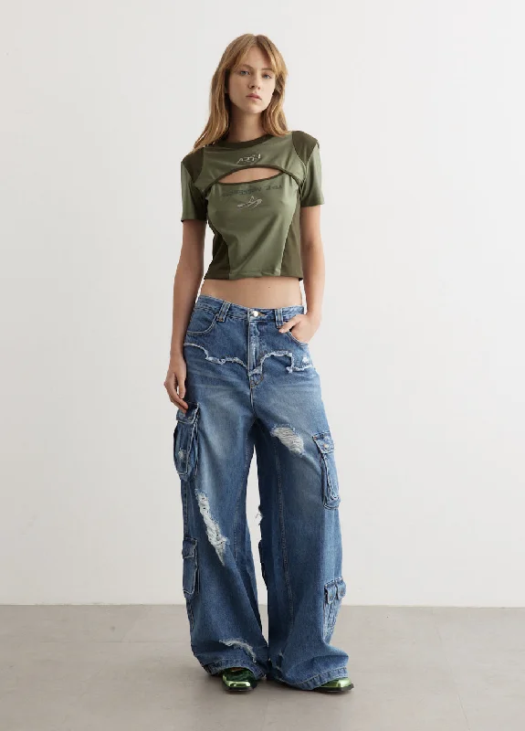 Women's Clothing For Outdoor Events Unleash Your Trend Driven Style Simiz Denim Cargo Jeans Women's Clothing For Outdoor Events Unleash Your Trend Driven Style Simiz Denim Cargo Jeans