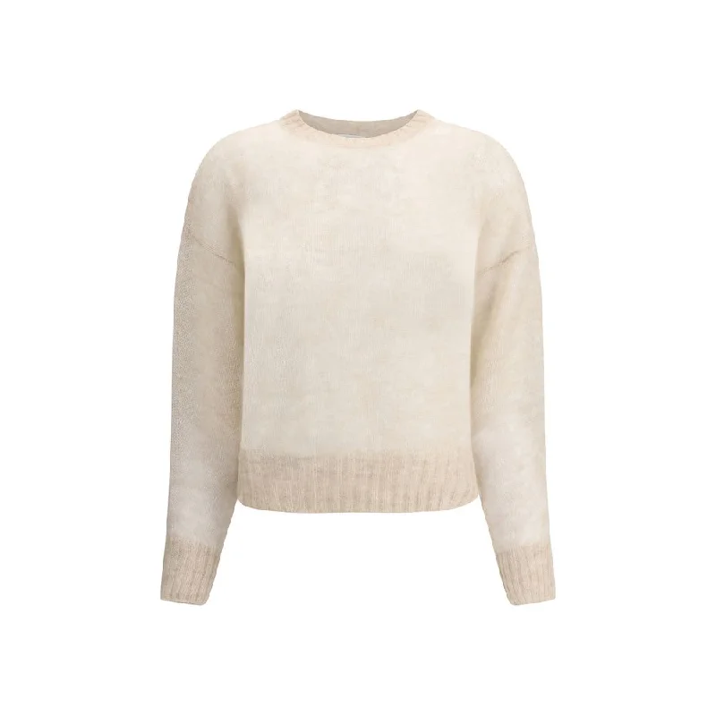 Women's Office Clothing Style Versatile Women's Collection Brunello Cucinelli wool mohair Women's Sweater Women's Office Clothing Style Versatile Women's Collection Brunello Cucinelli wool mohair Women's Sweater
