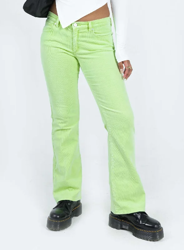 Classic Clothes For Women Embrace New Fashion Abrand 99 Low Boot Faded Fluro Cord Green Classic Clothes For Women Embrace New Fashion Abrand 99 Low Boot Faded Fluro Cord Green