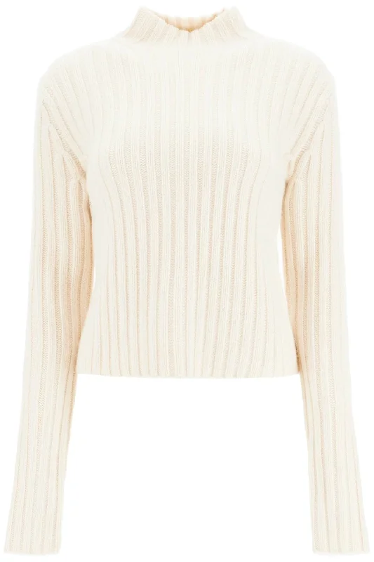 Women's Vacation Attire Spring Fling Sale Toteme Women's Bed Wool And Cashmere Petite Sweater Women's Vacation Attire Spring Fling Sale Toteme Women's Bed Wool And Cashmere Petite Sweater