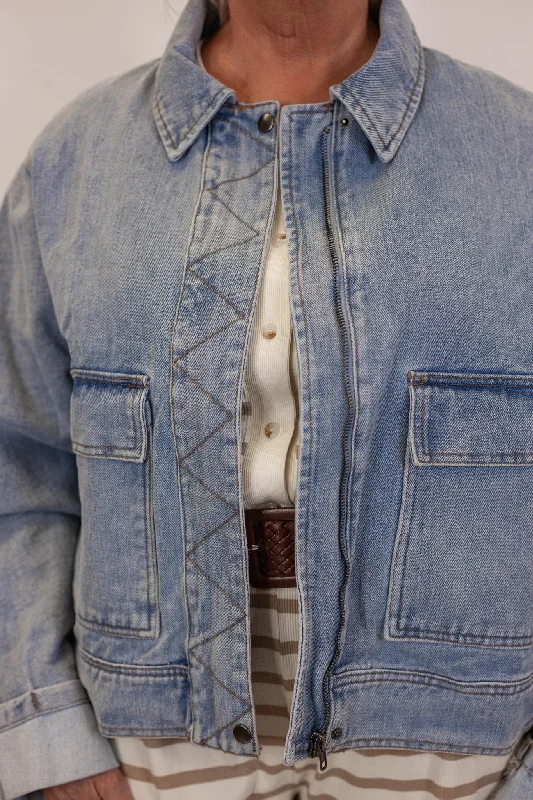 Women's Tailored Outfit Browse Our Top Products Love Story Blue Denim Jacket