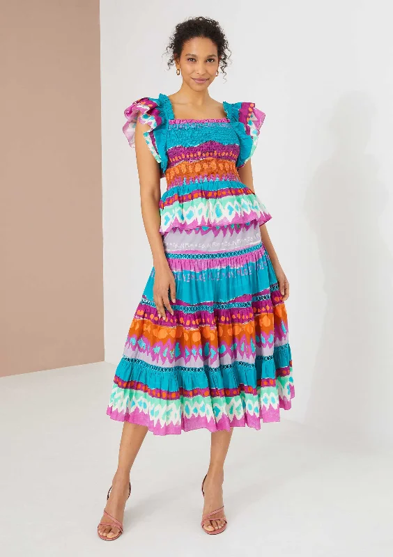 Women's Travel Outfit Set Comfortable Chic The Caroline Skirt