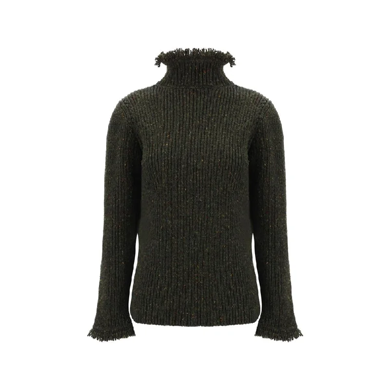 Women's Garments Fashion-Forward Burberry Turtleneck Women's Sweater