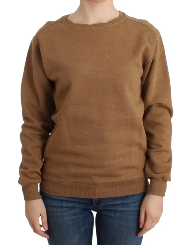 Women's Functional Outfit For Outdoor Activities Effortless Sophistication John Galliano Chic Crewneck Cotton Women's Sweater Women's Functional Outfit For Outdoor Activities Effortless Sophistication John Galliano Chic Crewneck Cotton Women's Sweater