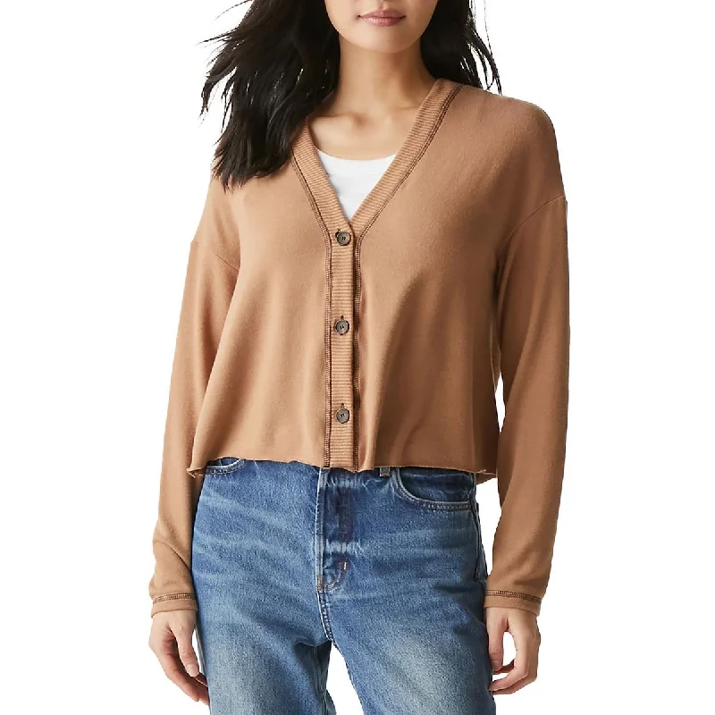 Women's Holiday Clothes Exclusive Discounts Noah Womens Unhemmed Knit Cardigan Sweater Women's Holiday Clothes Exclusive Discounts Noah Womens Unhemmed Knit Cardigan Sweater