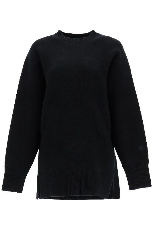 Women's Party Outfit Luxe Layering Toteme Women's Oversized Wool And Cashmere Sweater