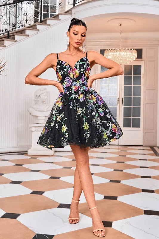 Women's Timeless Attire Style Streetwear J'Adore Dresses J24089 - Sleeveless V-Neck Dress