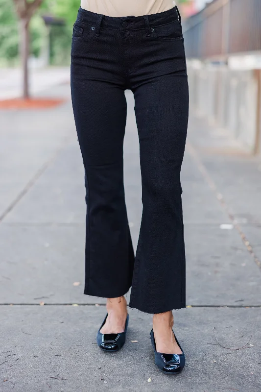 Women's Work Outfit For The Office Weekend Exclusive Loud And Proud Black Denim Cropped Jeans Women's Work Outfit For The Office Weekend Exclusive Loud And Proud Black Denim Cropped Jeans