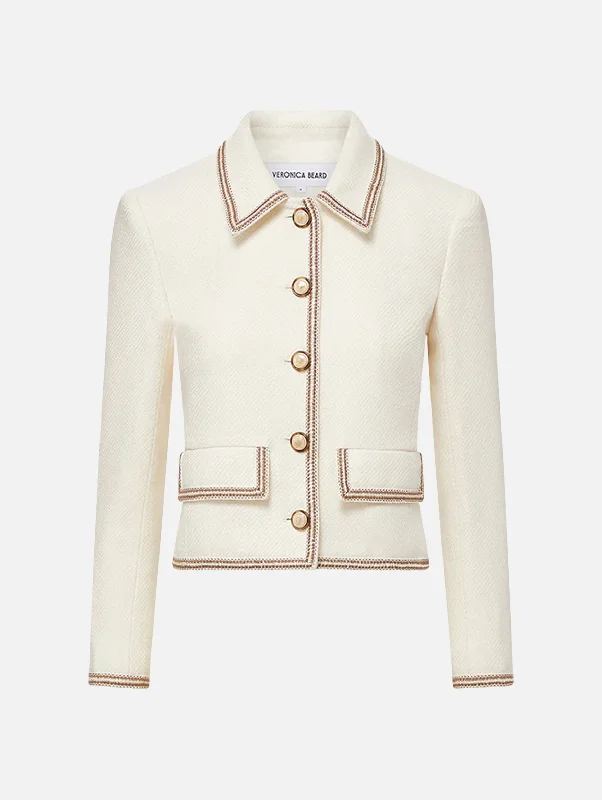 Women's Romantic Outfit You'Ll Love Us Because Makayla Jacket in Ivory