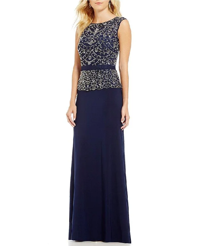 Women's Formal Clothes First Order Discount Cachet - Sleeveless Embellished Jersey Dress 58245SC