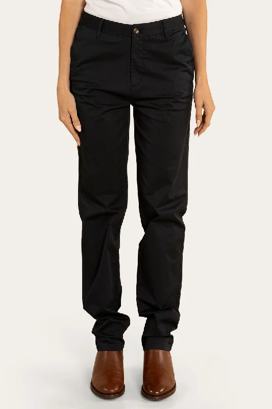 Women's Formal Event Outfit Chic Urban Fashion Look Scottsdale Womens Regular Fit Chino Pant - Dark Navy Women's Formal Event Outfit Chic Urban Fashion Look Scottsdale Womens Regular Fit Chino Pant - Dark Navy