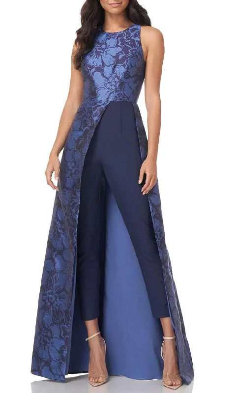 Women's Activewear Attire Versatile Style Wardrobe Kay Unger 5545162 - Sleeveless Jumpsuit