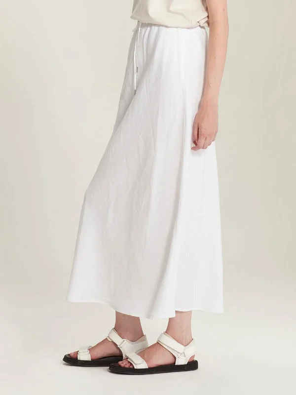 Women's Professional Clothes Trending Items Sills Alonso Skirt - White