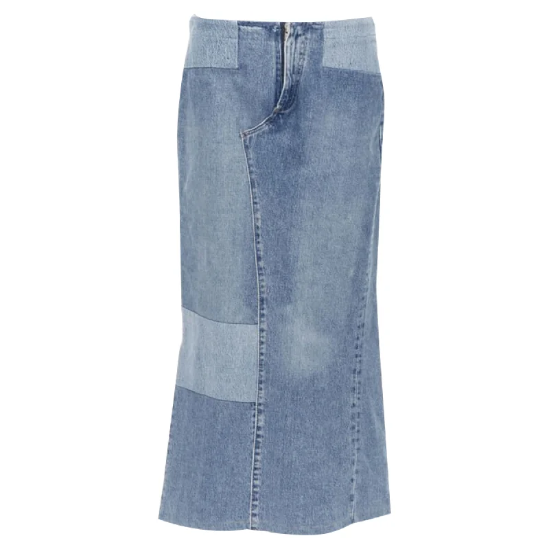 Women's Fashionable Attire For Work Dive Into Trendy Styles Maison Martin Margiela deconstructed patchwork denim skirt Women's Fashionable Attire For Work Dive Into Trendy Styles Maison Martin Margiela deconstructed patchwork denim skirt