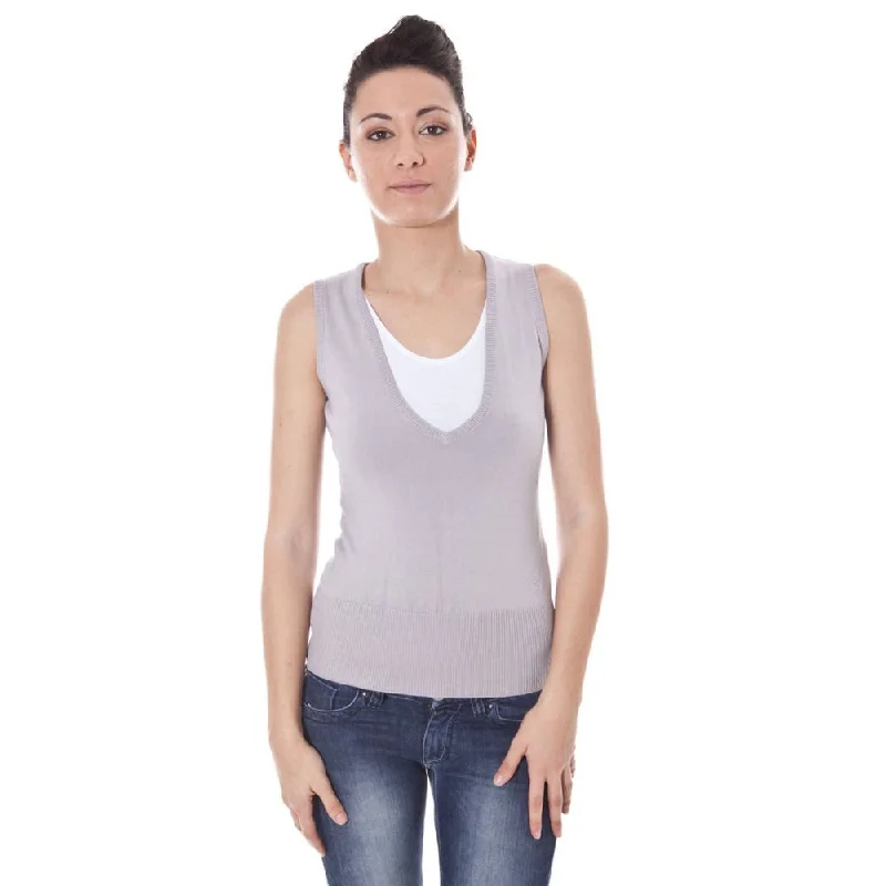 Women's Relaxed Outfit Elegant Contour Datch Cotton Women's Sweater