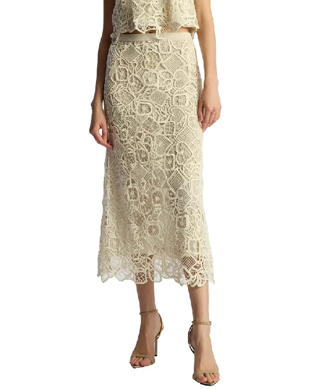 Women's Vintage-Inspired Outfit Daily Essentials A.L.C. Shay Skirt