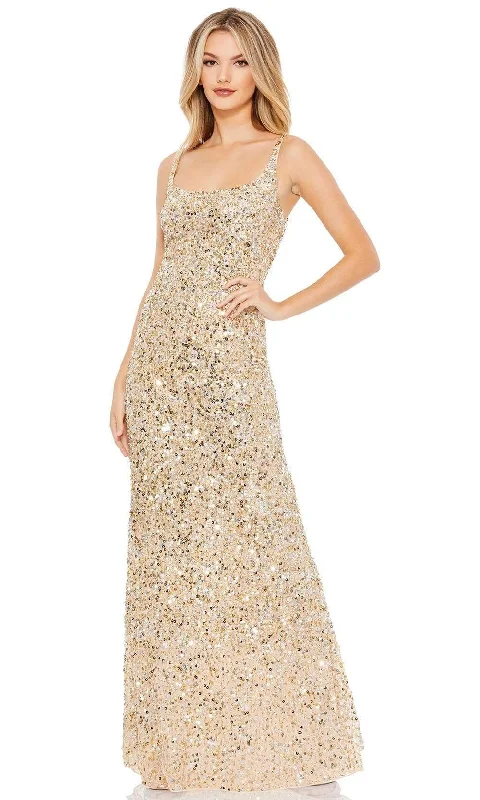 Vintage Clothing For Women Exclusive Deals Online Mac Duggal - 10705 Sleeveless Sequin Evening Dress