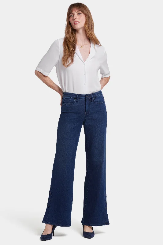 Women's Elegant Clothing Sets Trendy Aesthetics Teresa Wide Leg Jeans - Ibiza Blues Women's Elegant Clothing Sets Trendy Aesthetics Teresa Wide Leg Jeans - Ibiza Blues