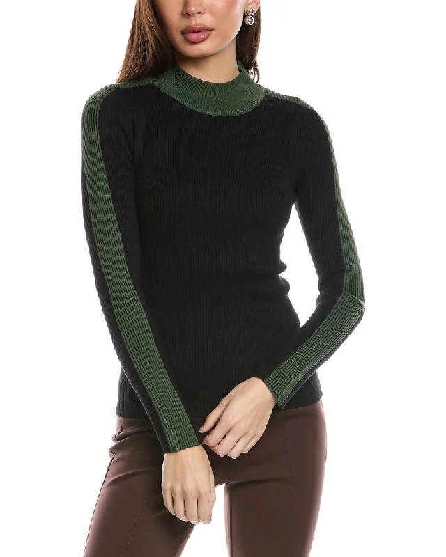 Casual Clothing For Women Trendy Fashion For Women T Tahari Mock Neck Sweater