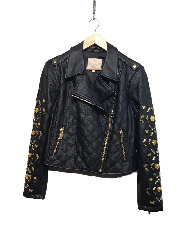 Formal Garments For Women Vibrant Prints Disney by Coco Rocha Embellished Faux Leather Jacket (Women's Size M) Formal Garments For Women Vibrant Prints Disney by Coco Rocha Embellished Faux Leather Jacket (Women's Size M)