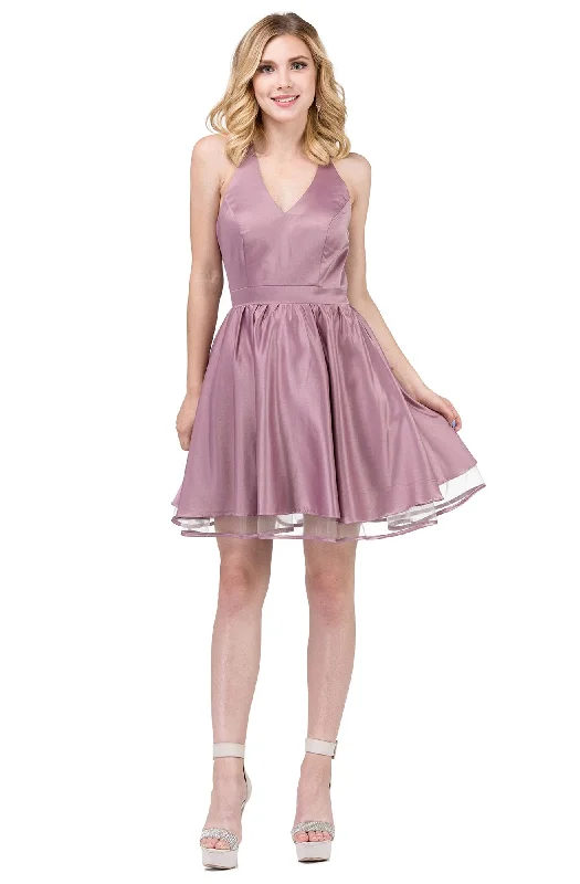 Women's Outdoor Activity Garments Effortless Style, Endless Impact Dancing Queen - 9836 Sleeveless Sheer-Trimmed A-Line Dress Women's Outdoor Activity Garments Effortless Style, Endless Impact Dancing Queen - 9836 Sleeveless Sheer-Trimmed A-Line Dress