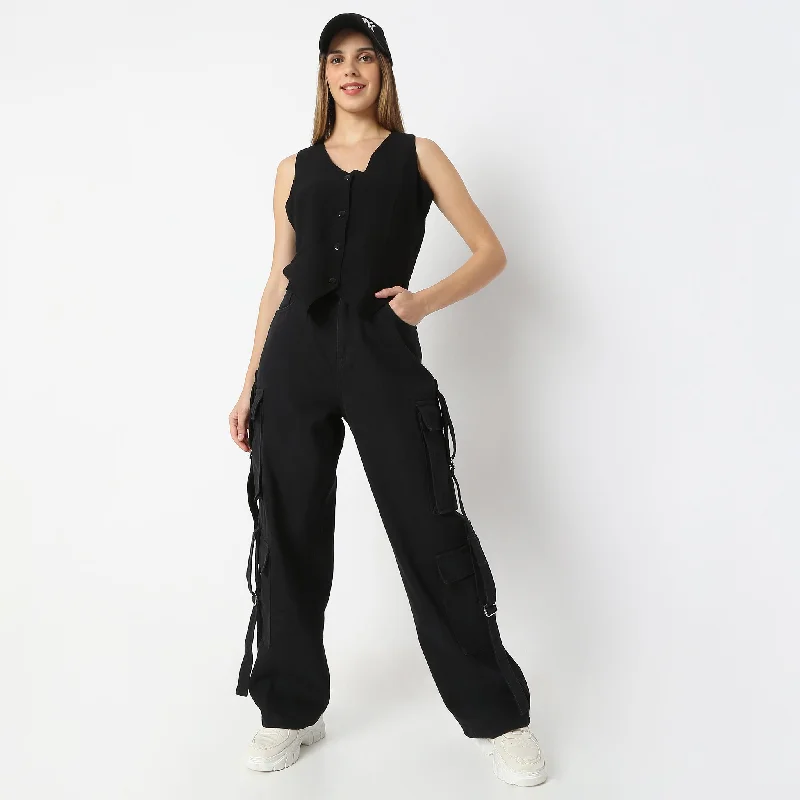 Timeless Women's Clothes Huge Discounts This Week Solid Full-Length High-Waist Utility Crago with Street Look Flare Jeans Timeless Women's Clothes Huge Discounts This Week Solid Full-Length High-Waist Utility Crago with Street Look Flare Jeans
