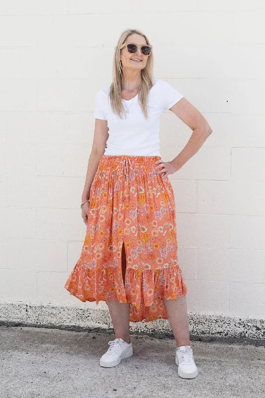 Chic Clothing For Women Limited Time Tangerine Dove -  Magnolia Maxi Skirt
