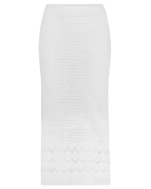 Casual Garments For Women Everyday Glamour Isadora Knit Skirt