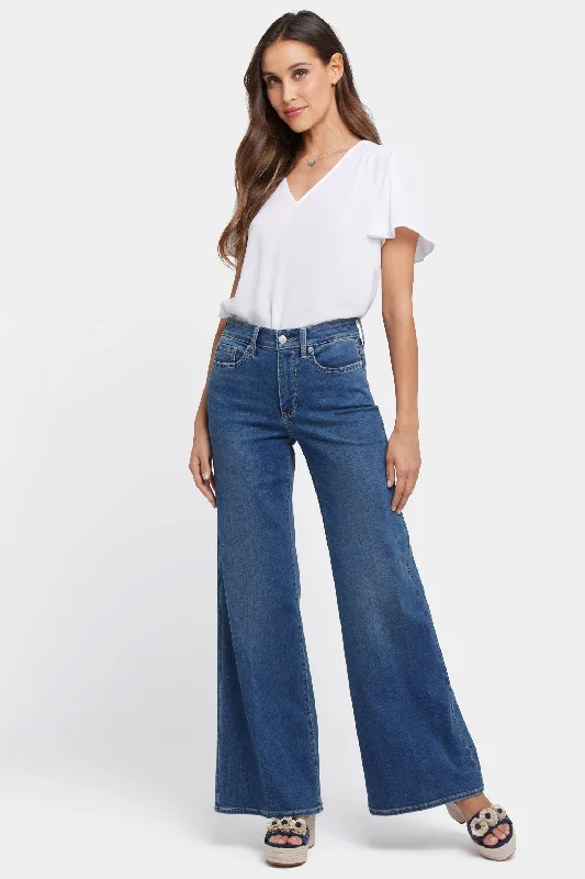 Modern Women's Clothes Hot Brand Discounts Mia Palazzo Jeans - Valencia Surf