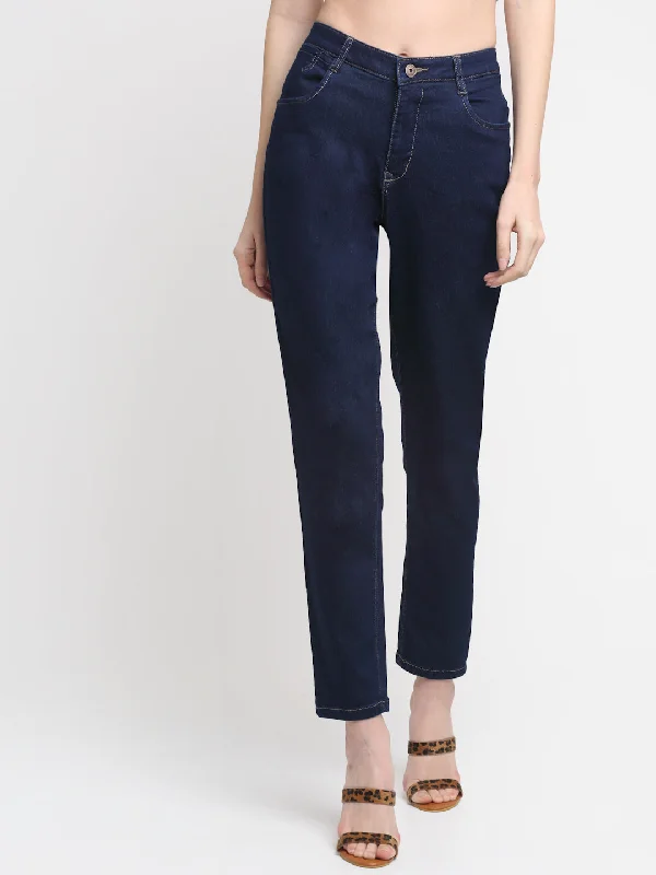Women's Evening Attire Spring Fling Sale Women's Casual Skinny Fit Dark Indigo No Fade High Rise Jeans Women's Evening Attire Spring Fling Sale Women's Casual Skinny Fit Dark Indigo No Fade High Rise Jeans