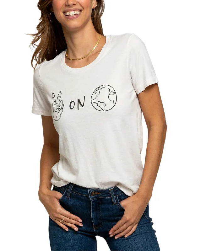 Women's Vacation Outfit Subtle Sophistication Sol Angeles Peace On Earth Top