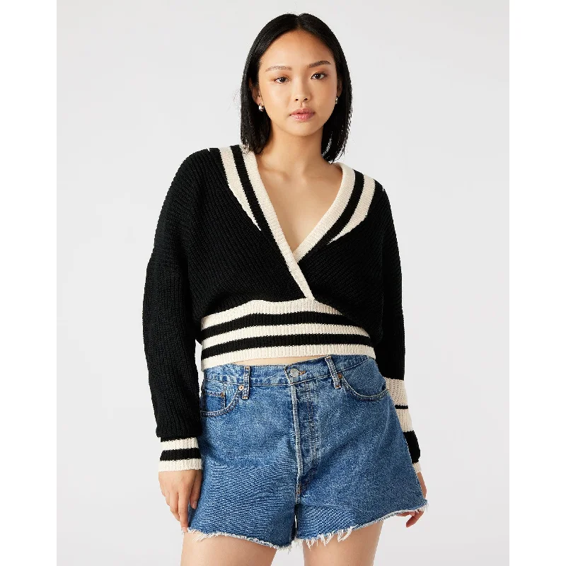 Women's High-End Clothing Dreamy Aesthetic Addison Pullover Black
