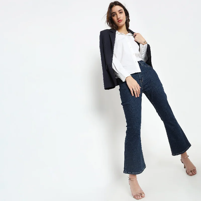 Timeless Women's Clothing Effortless Comfort Boot Cut High Rise Jeans